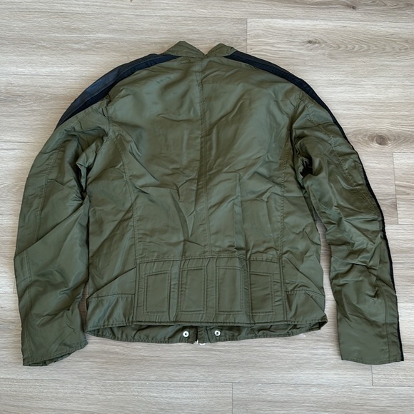 Diesel Men's J-Reed-Mix Jacket green and black - Picture 11 of 14